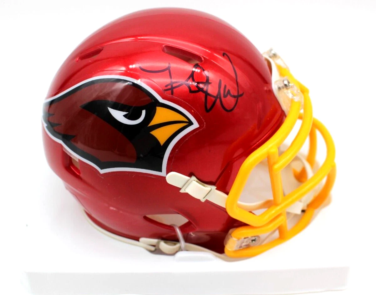 Kurt Warner Signed Cardinals Flash Mini Football Helmet w/Beckett COA BF87170