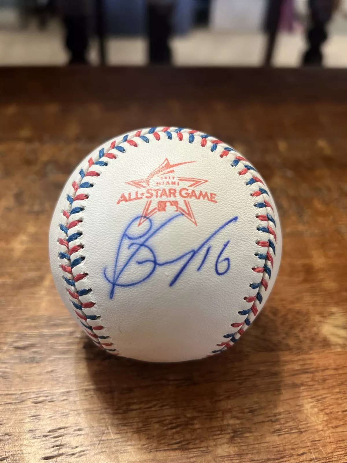 Jonathan Schoop Signed 2017 All Star Baseball PSA DNA Coa Minnesota Twins