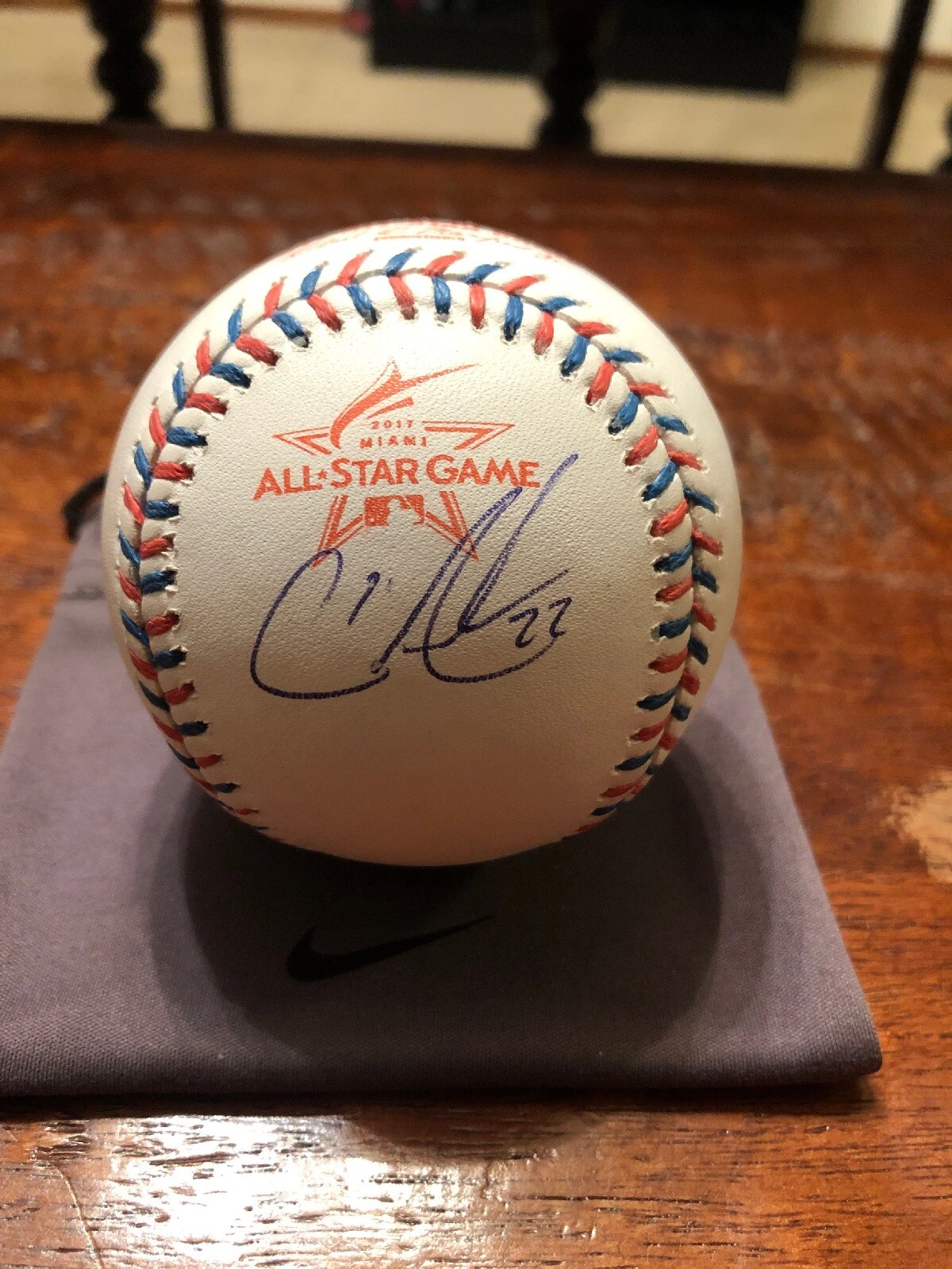 Chris Archer Signed 2017 All Star Baseball PSA DNA Coa Pirates Rays