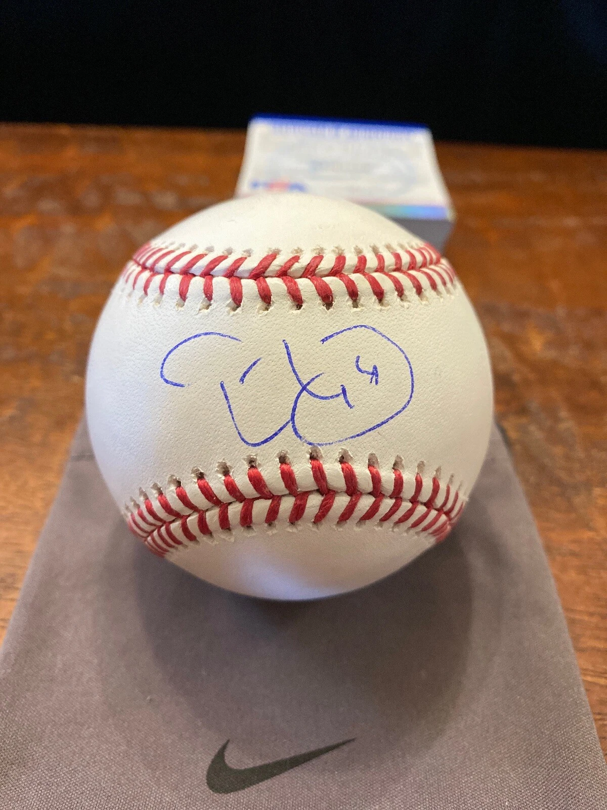 Tony Wolters Signed Official Major League Baseball Psa Dna Coa Rockies Autograph