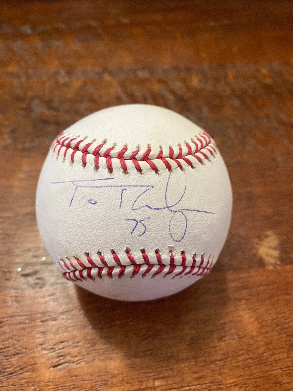 Francisco Rodriguez Signed Official Major League Baseball Fanatics Angels