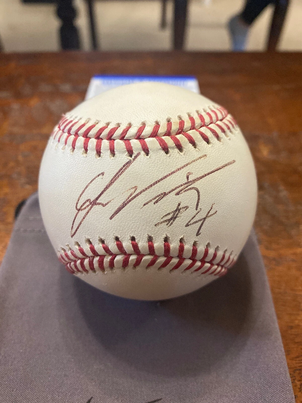 Juan Uribe Signed Official Major League Baseball PSA DNA Coa Giants Rockies