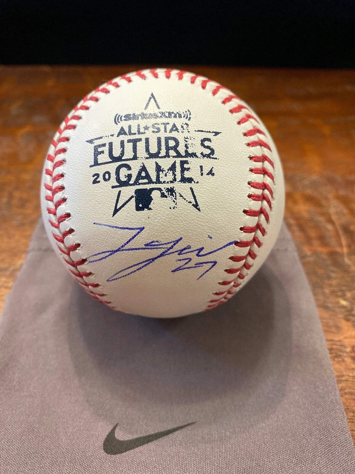 Lucas Giolito Signed 2014 Futures Game Baseball Psa Dna Coa Chicago White Sox