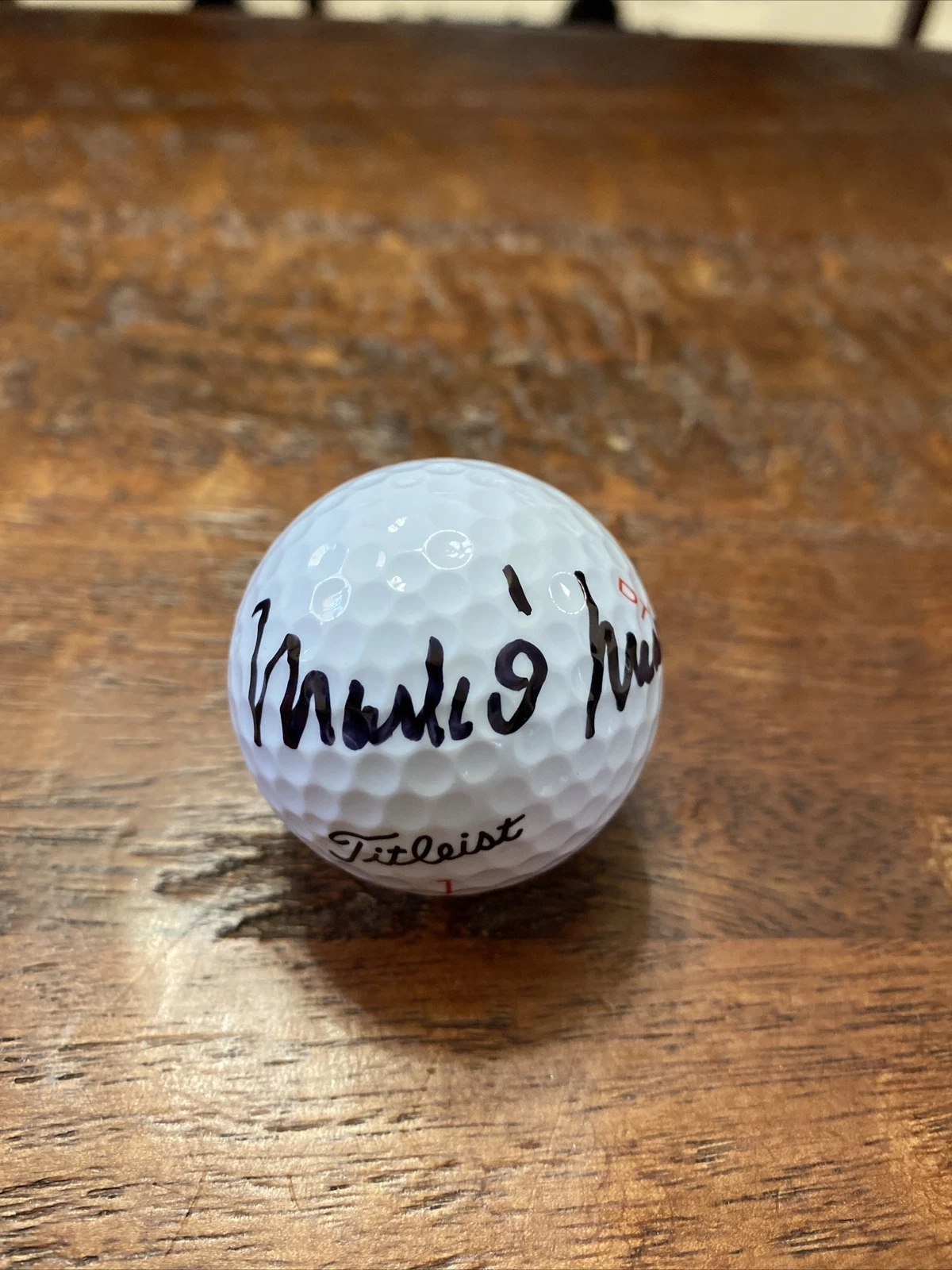 Mark O’Meara Signed Masters Golf Ball Psa Dna Coa PGA Autographed