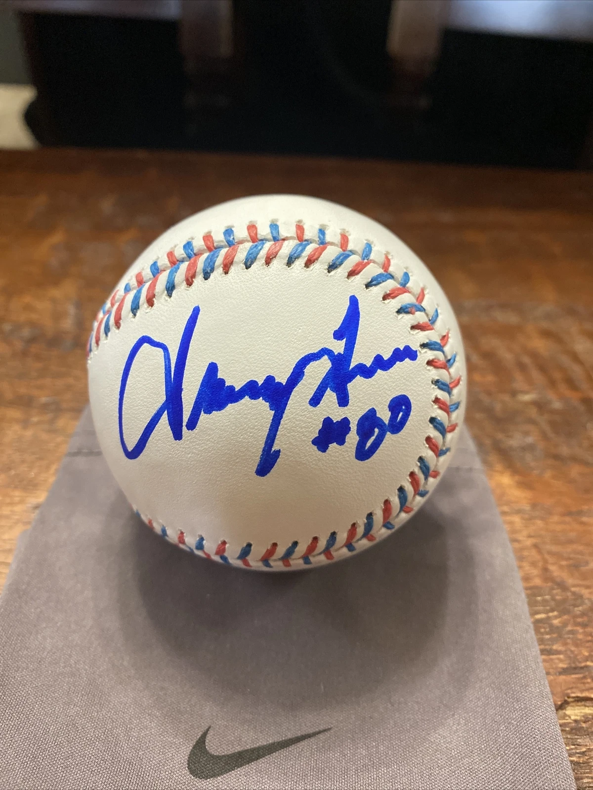 Irving Fryar Signed Baseball PSA DNA Coa Autographed Miami Dolphins Football