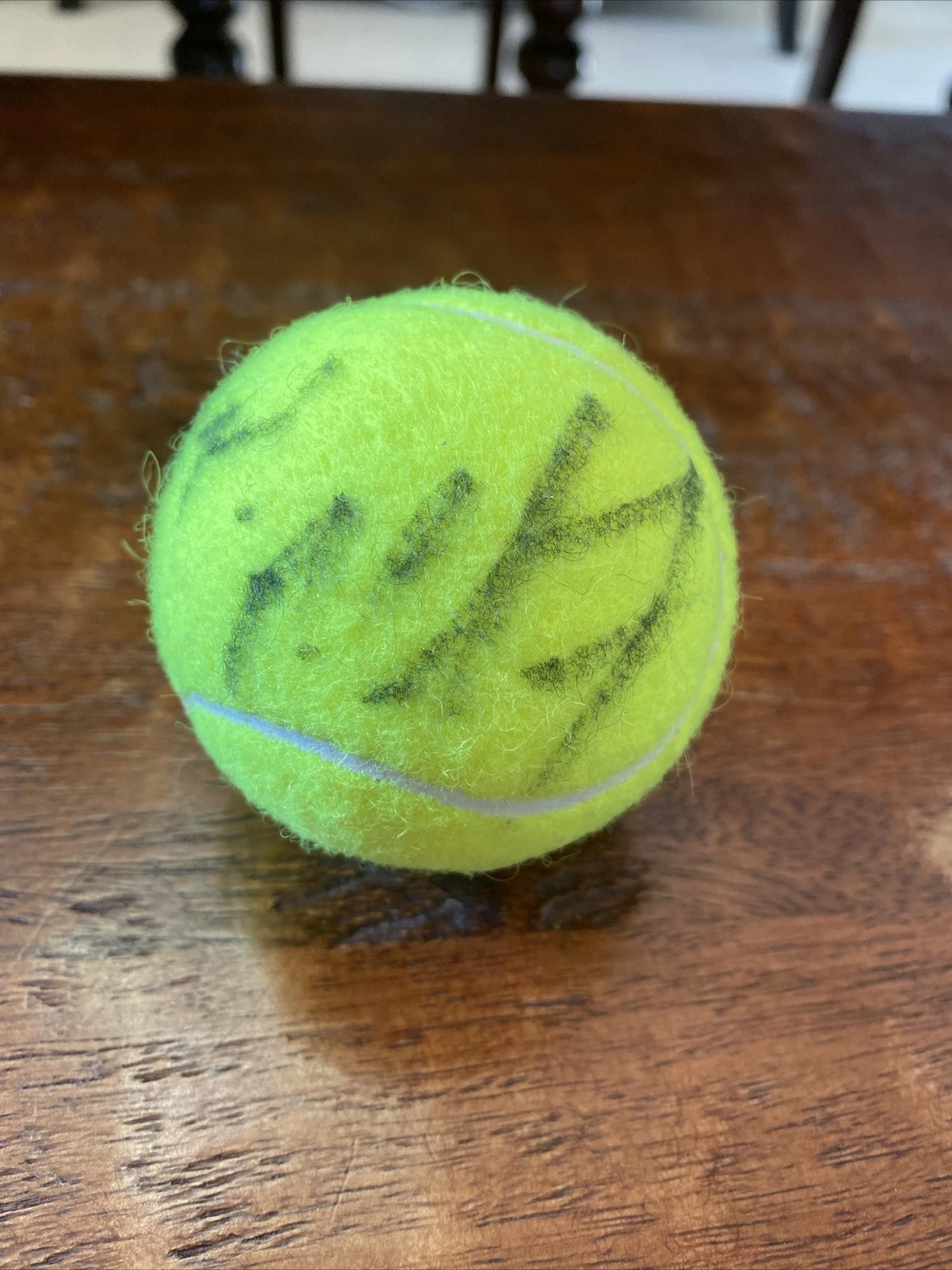 Michael Chang Signed Tennis Ball Beckett BAS Coa Autographed Penn