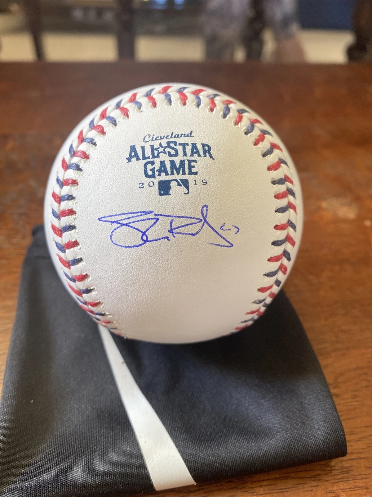 Shane Bieber Signed 2019 All Star Baseball Cleveland Indians Beckett BAS Coa