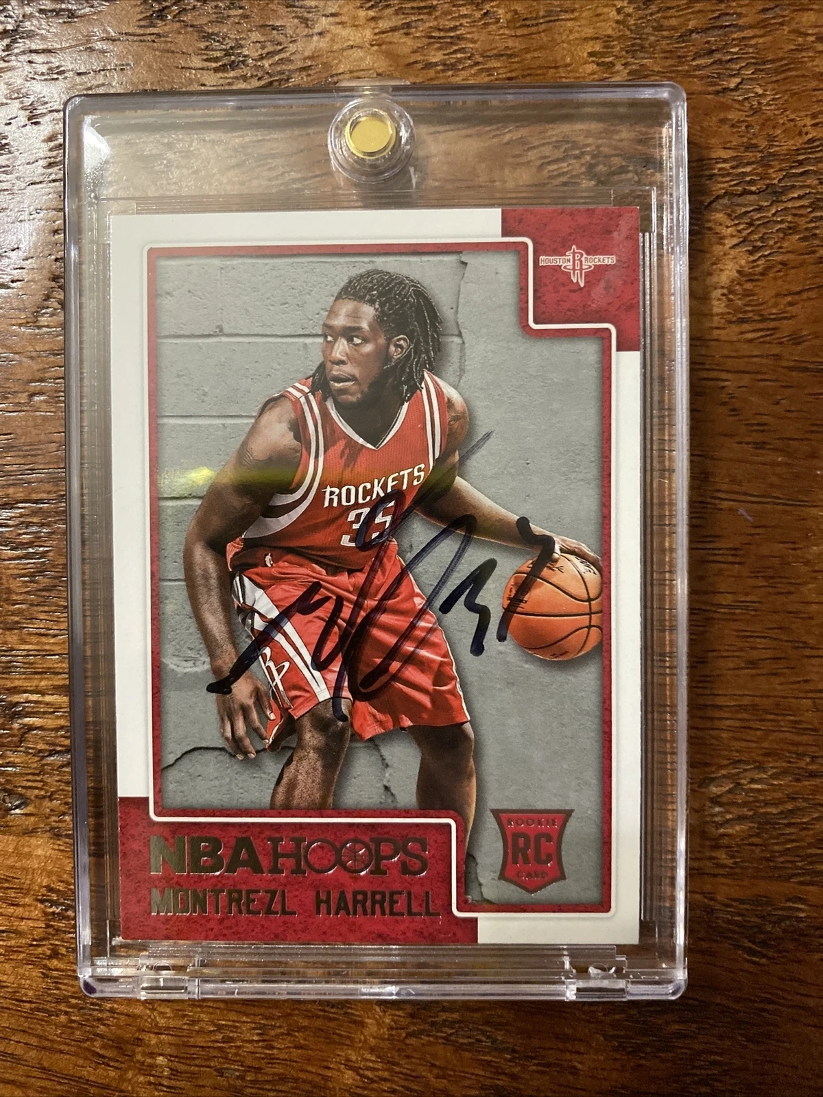 Montrezl Harrell Signed NBA Hoops Rookie Card Psa Dna Coa Autographed Lakers