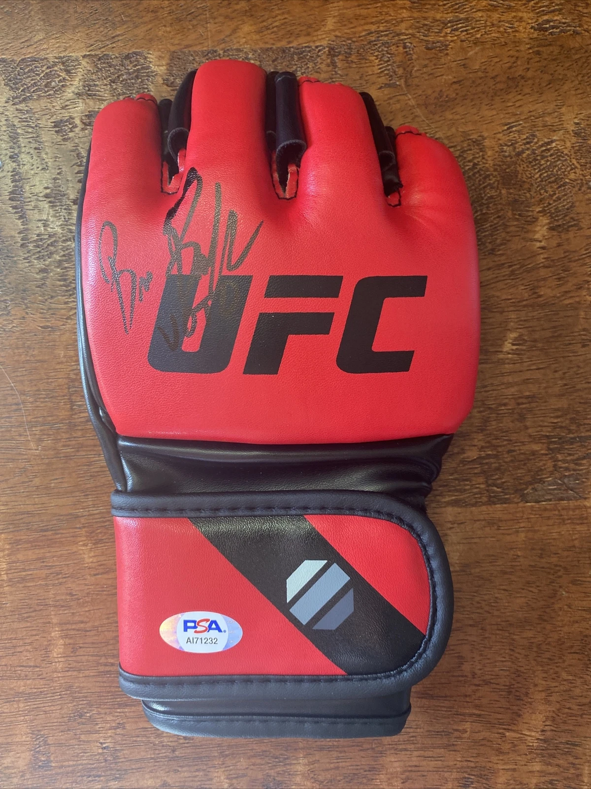 Bruce Buffer Signed MMA Fight Glove Psa Dna COA UFC Autographed VOTO
