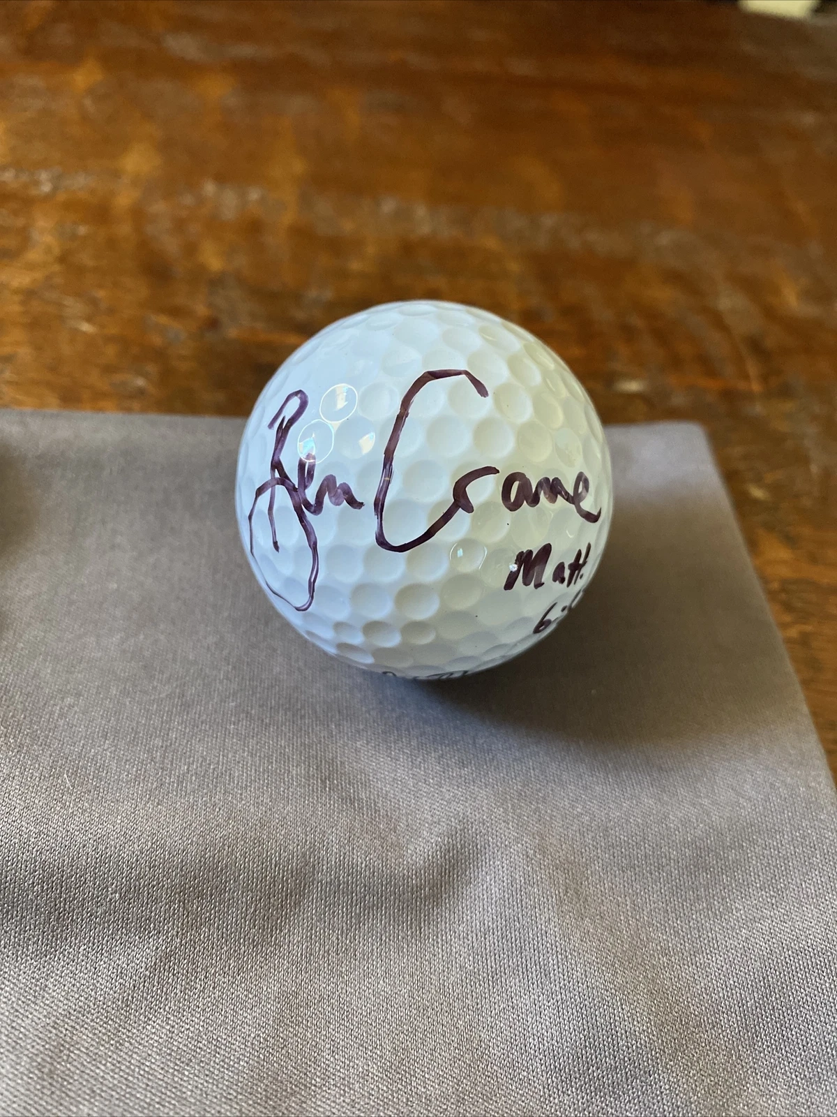 Ben Crane Signed Vice Golf Ball Psa Dna Coa Autographed PGA