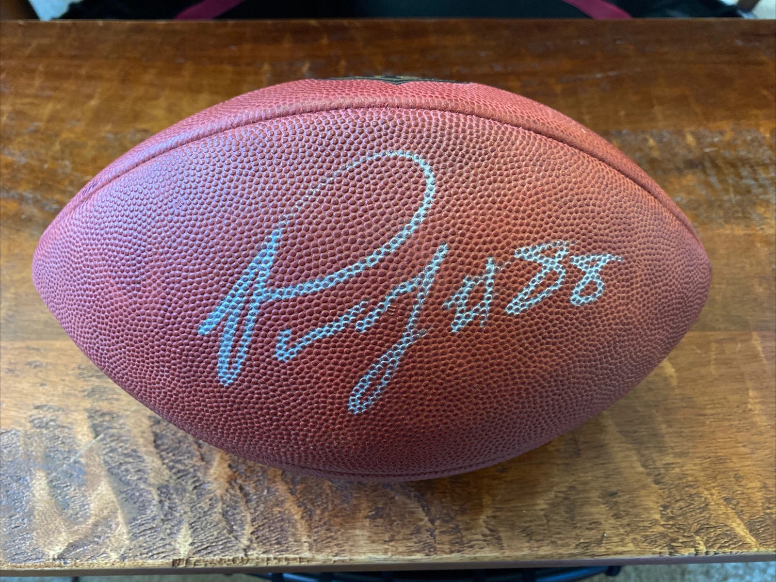 Pierre Garcon Signed Official Duke NFL Game Football Psa Dna Coa Colts