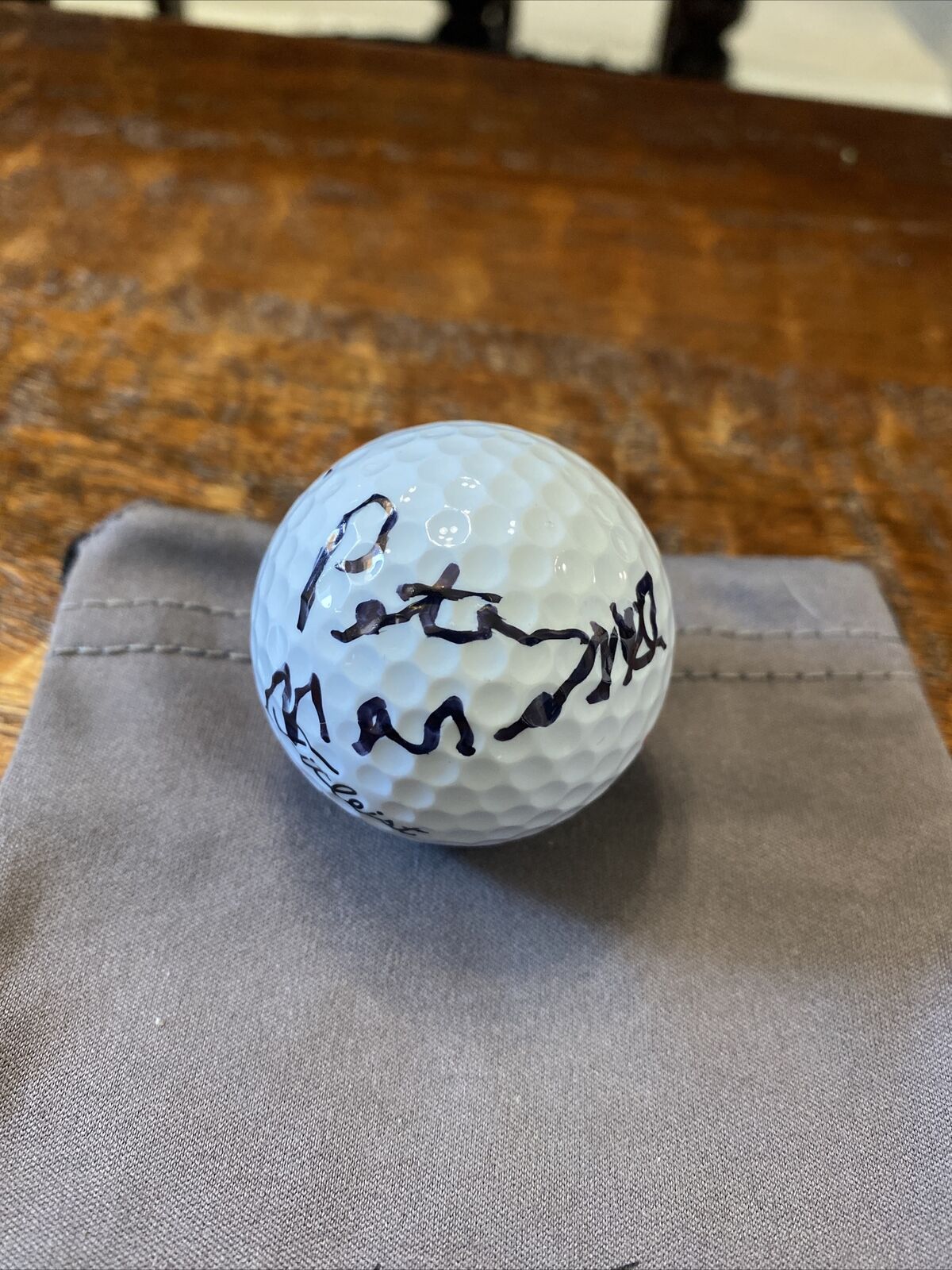 Peter Marshall Signed Masters Golf Ball Psa Dna Coa PGA Autographed
