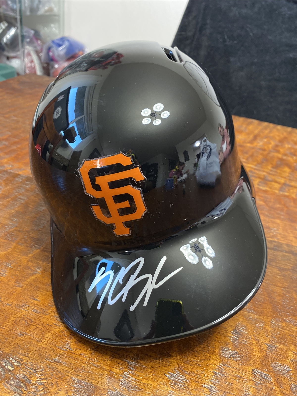 Kris Bryant Signed Full Size Batting Helmet Psa Dna Coa San Francisco Giants