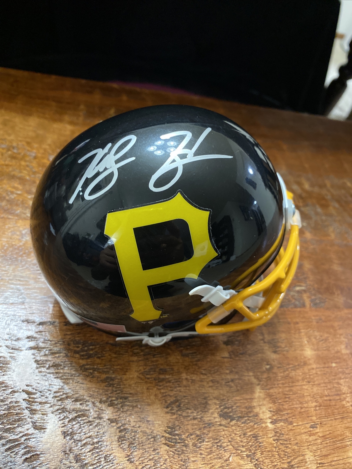 Ke'Bryan Hayes Signed Mini Football Helmet Psa Dna Coa Pirates Autographed