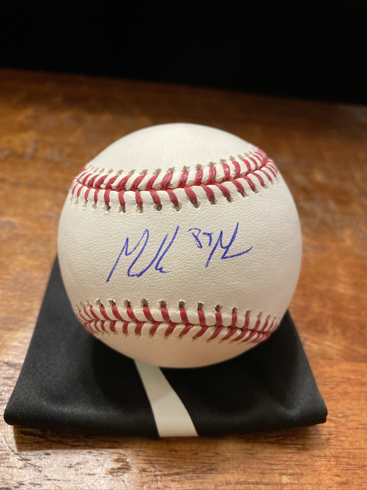Mackenzie Gore Signed Official Major League Baseball Padres Psa Dna Coa