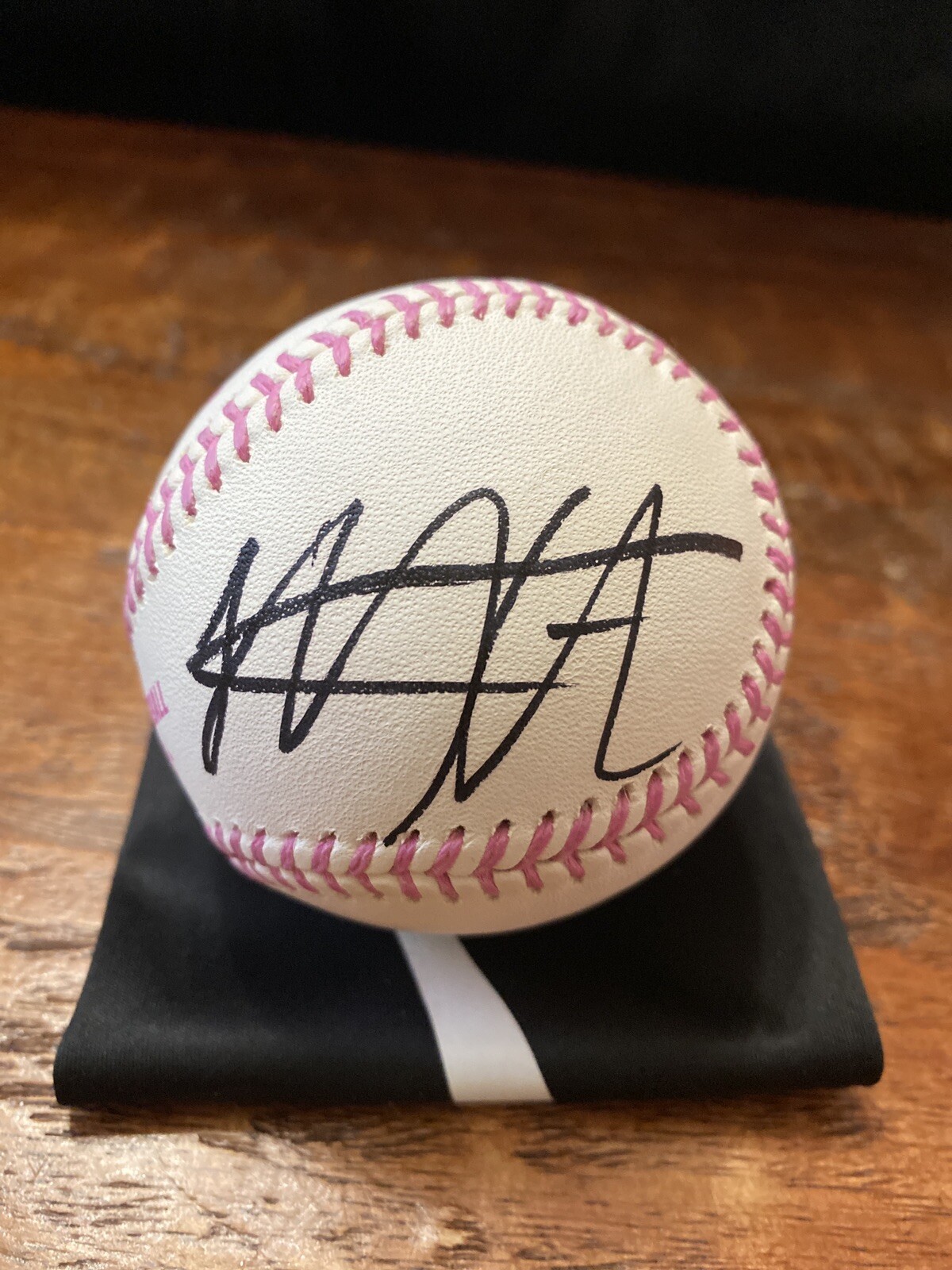 Khabib Nurmagomedov Signed Baseball Psa Dna COA UFC Autographed MMA