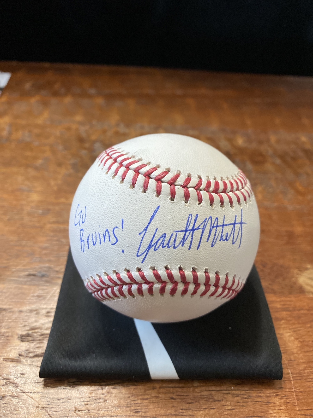 Garrett Mitchell Signed Official Major League Baseball Brewers JSA Coa Go Bruins
