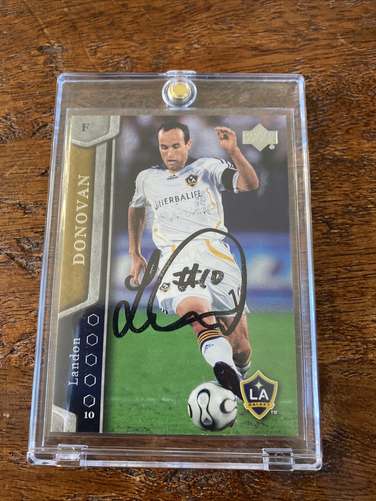 Landon Donovan Signed Upper Deck Card Psa Dna Coa Autographed LA Galaxy Soccer