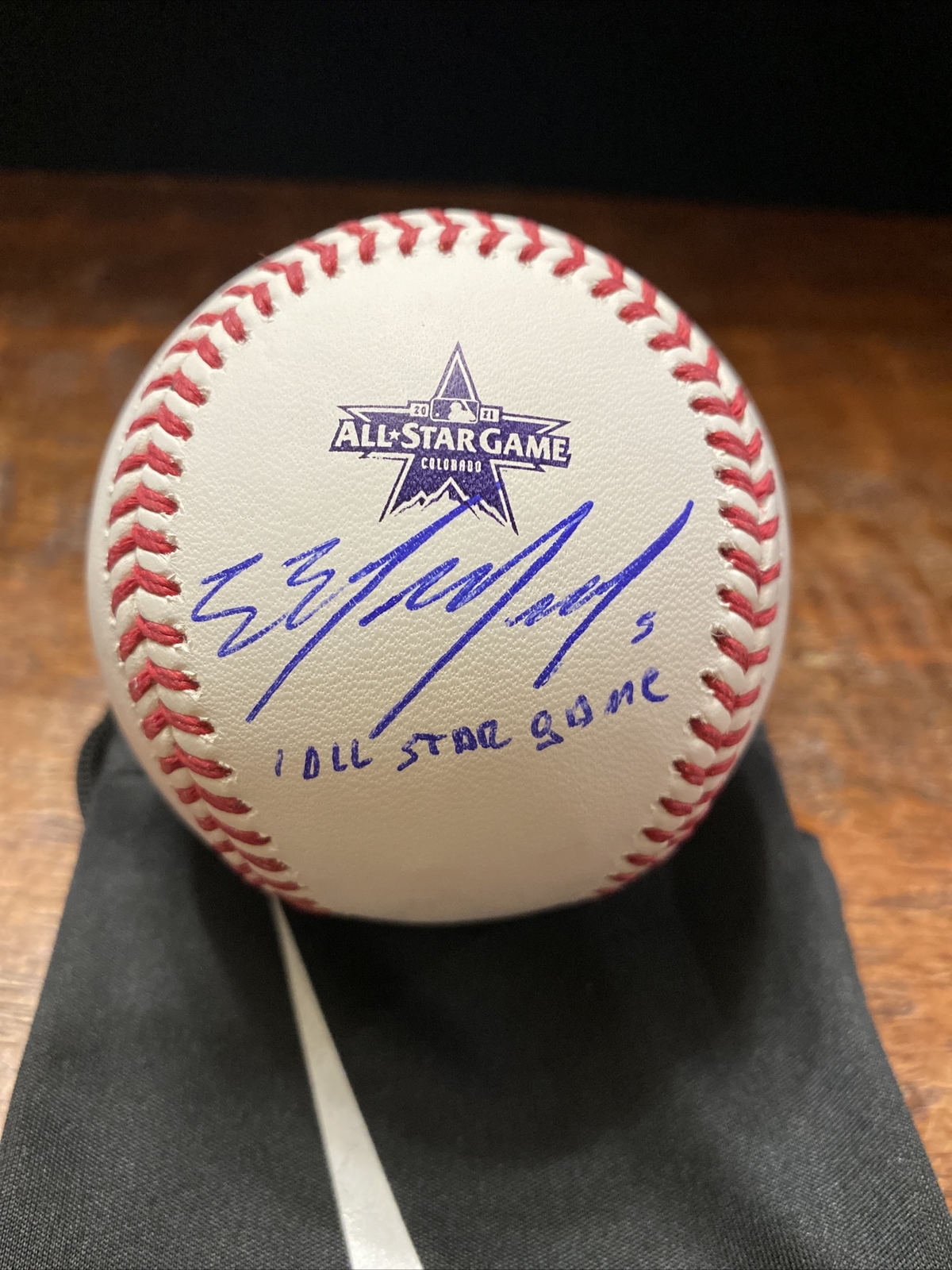Eduardo Escobar Signed 2021 All Star Baseball PSA DNA Coa Brewers Autographed