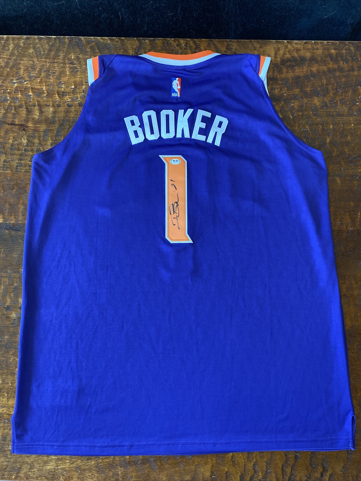 Devin Booker Signed Phoenix Suns Jersey PSA DNA Coa Autographed