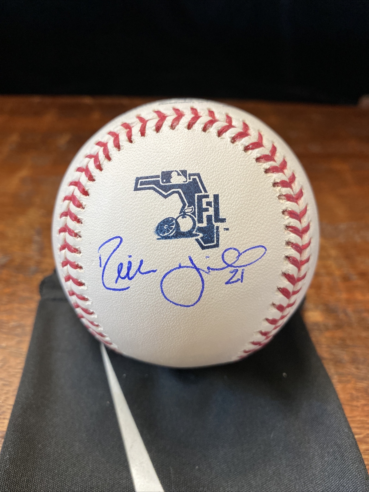 Rich Hill Signed 2020 Spring Training Baseball PSA DNA Coa Dodgers Autographed