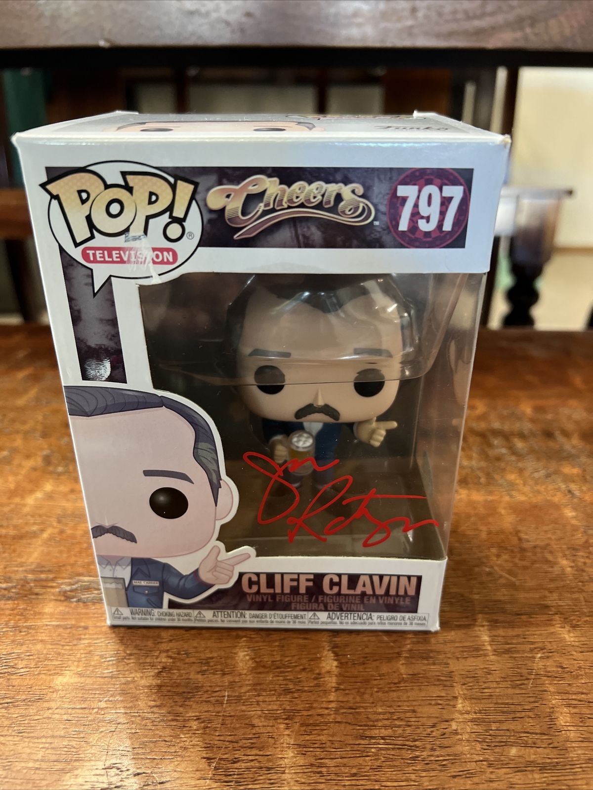 John Ratzenberger Signed Cliff Clavin Funko POP Psa Dna Coa Autographed Cheers