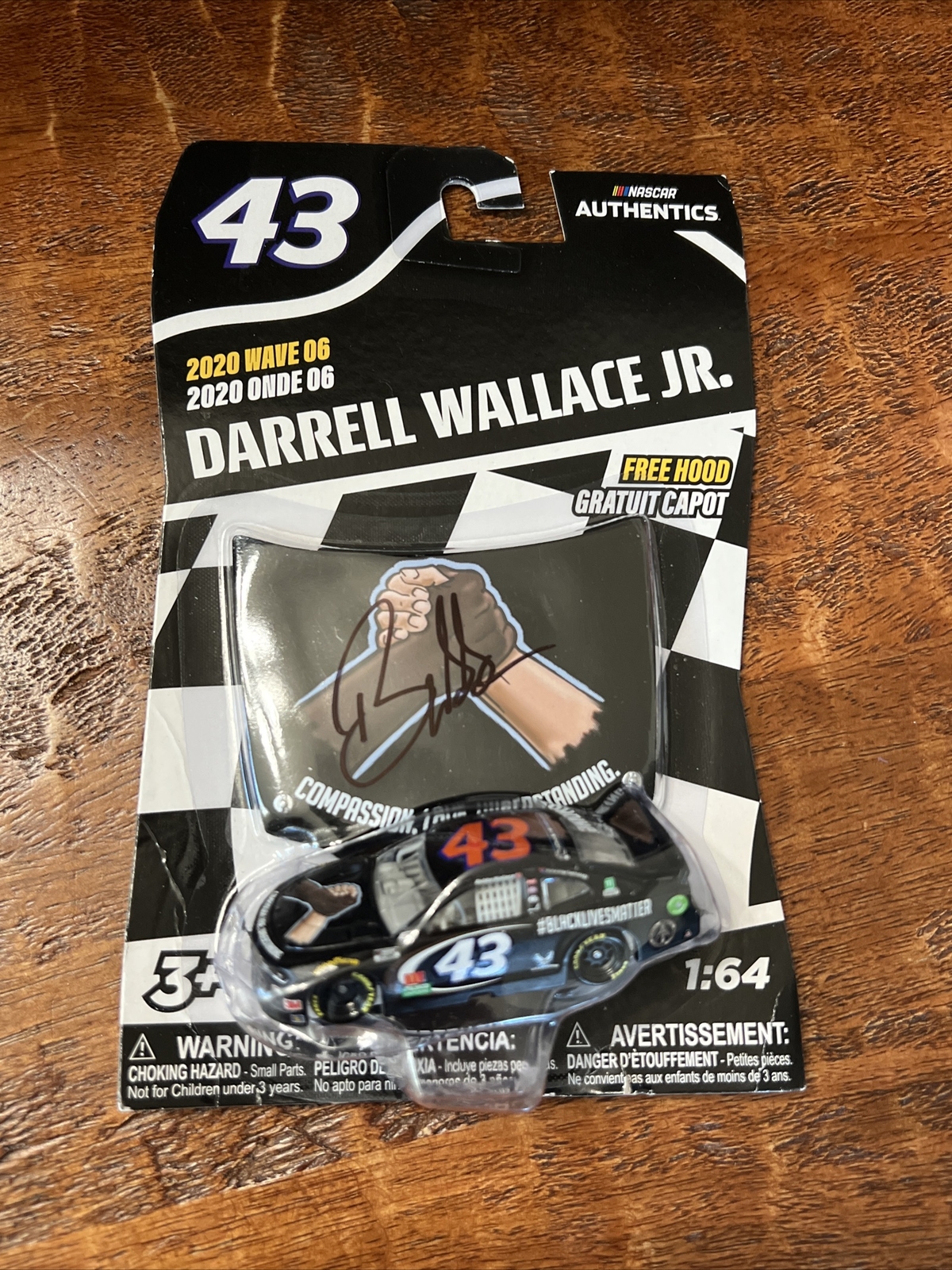 Darrell Bubba Wallace Jr Signed Toy Car Psa Dna Coa NASCAR Autographed