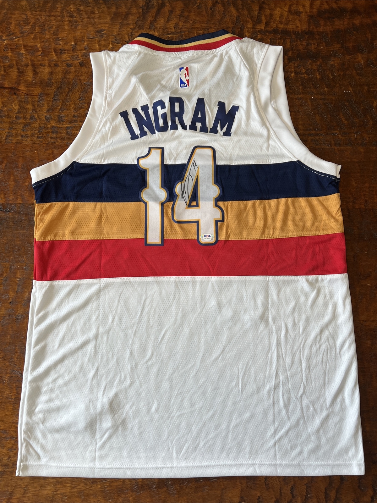 Brandon Ingram Signed New Orleans Pelicans Jersey PSA DNA Coa Autographed