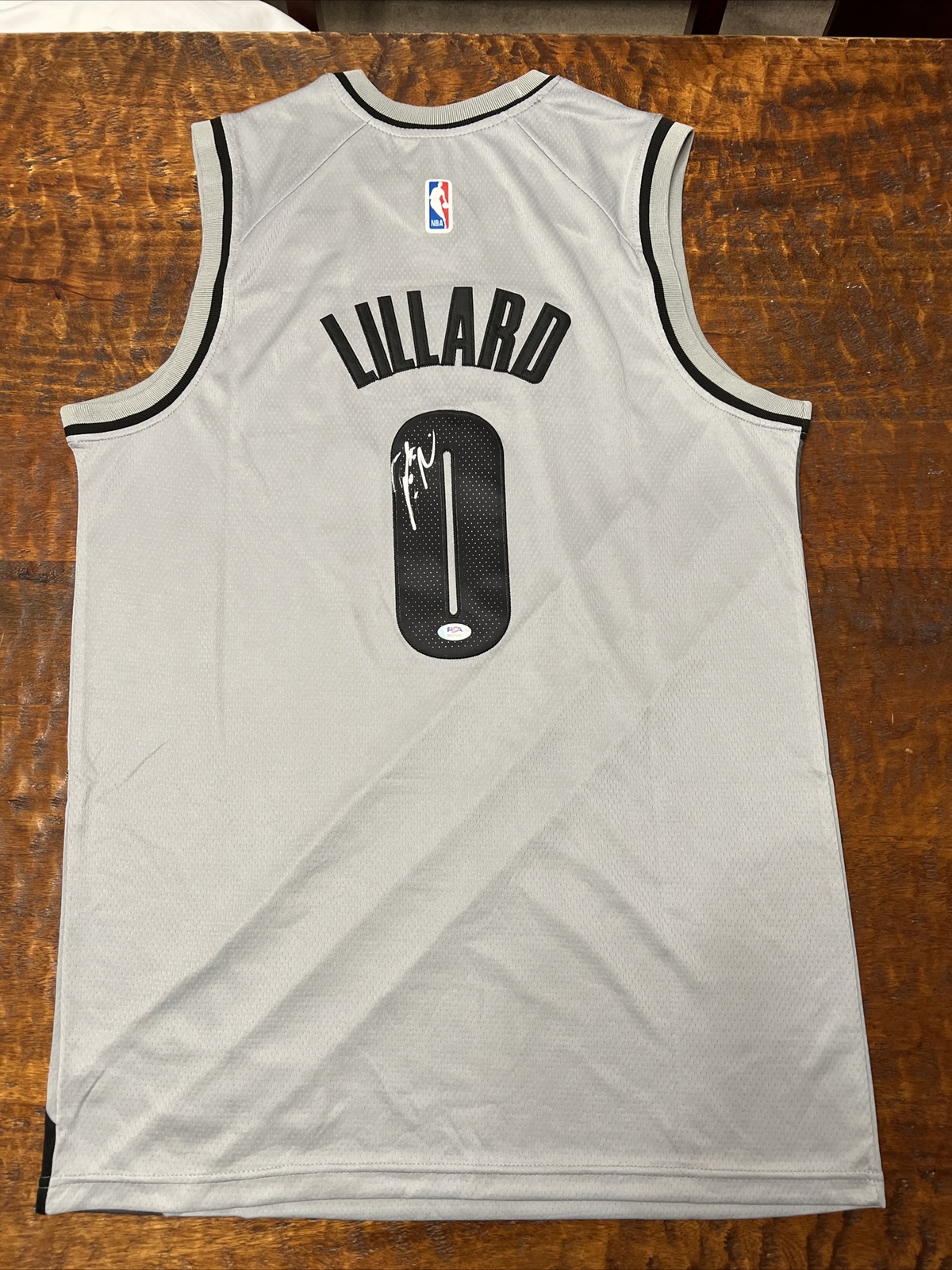 Damian Lillard Signed Portland Trail Blazers Jersey PSA DNA Coa Autographed