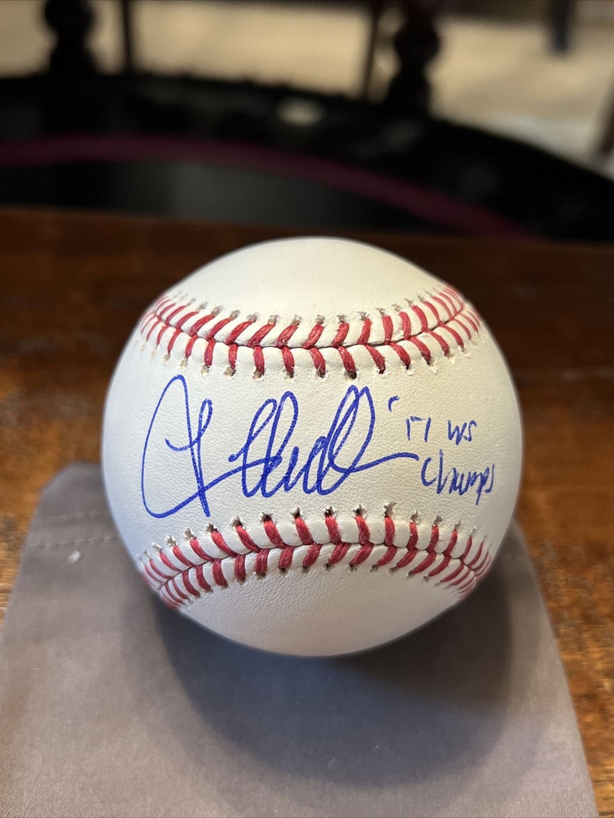 Lance McCullers Signed Baseball Psa Dna Coa Astros 17 WS Champs Inscribed