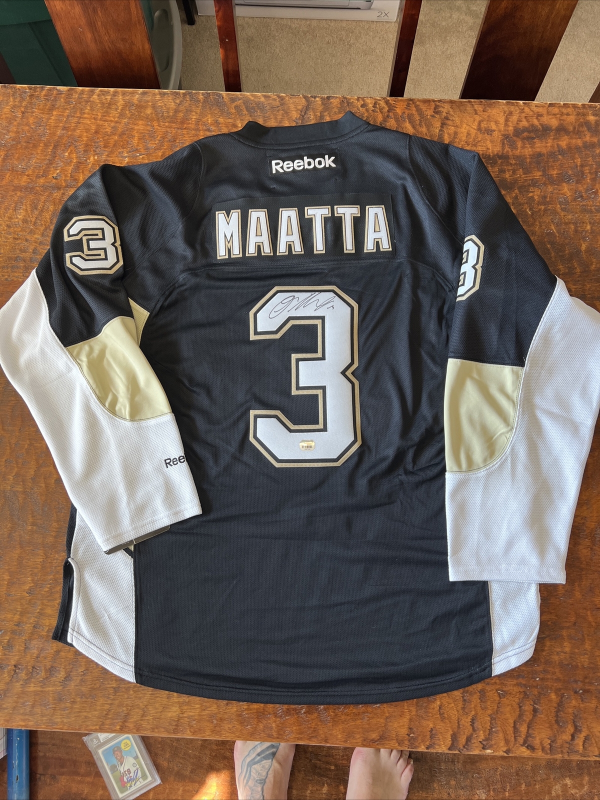 Olli Maatta Signed Pittsburgh Penguins Jersey Fanatics Authentic Coa Autographed