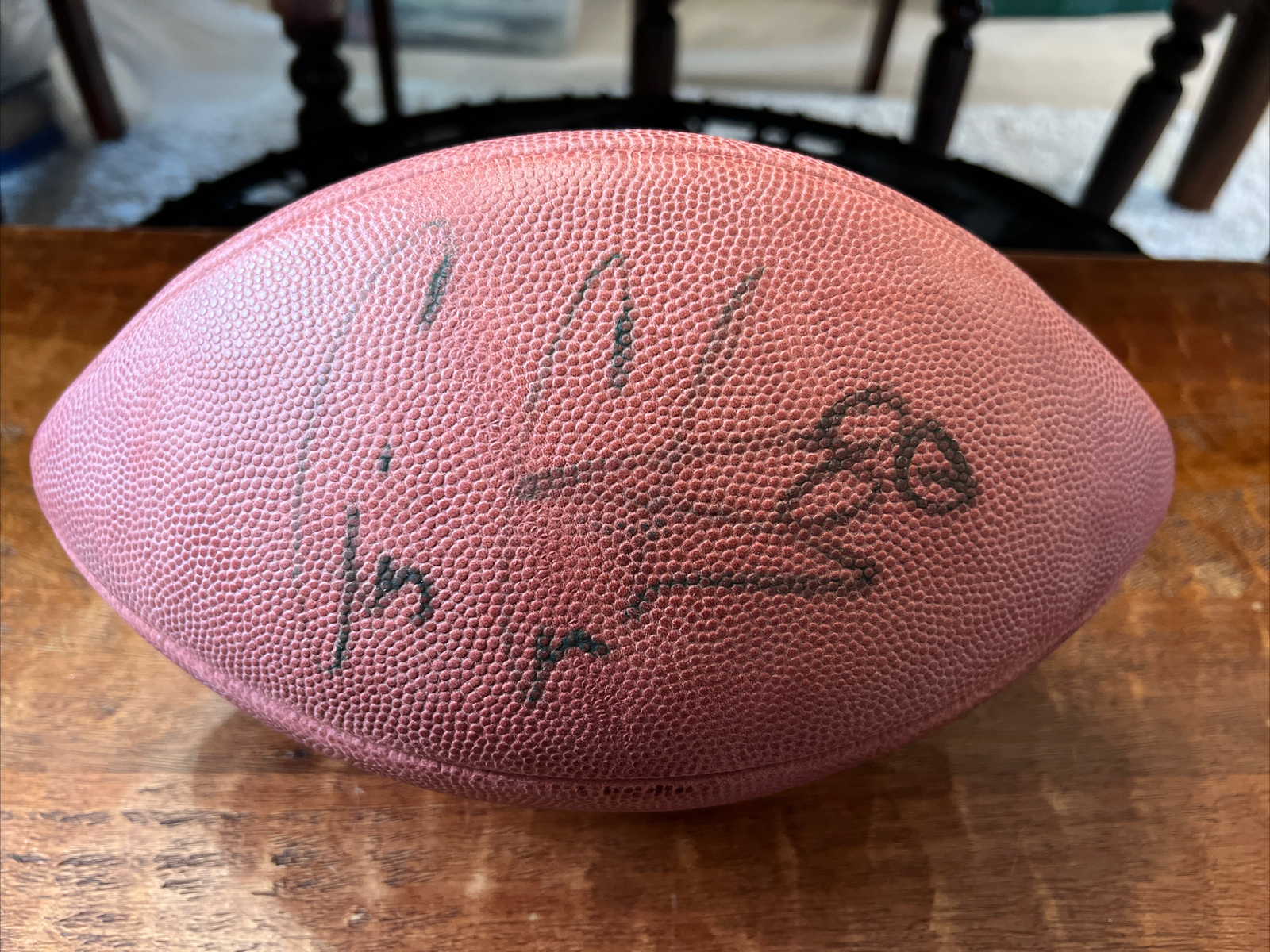 Cris Carter Signed Official NFL Game Football PSA DNA Coa Vikings Autographed