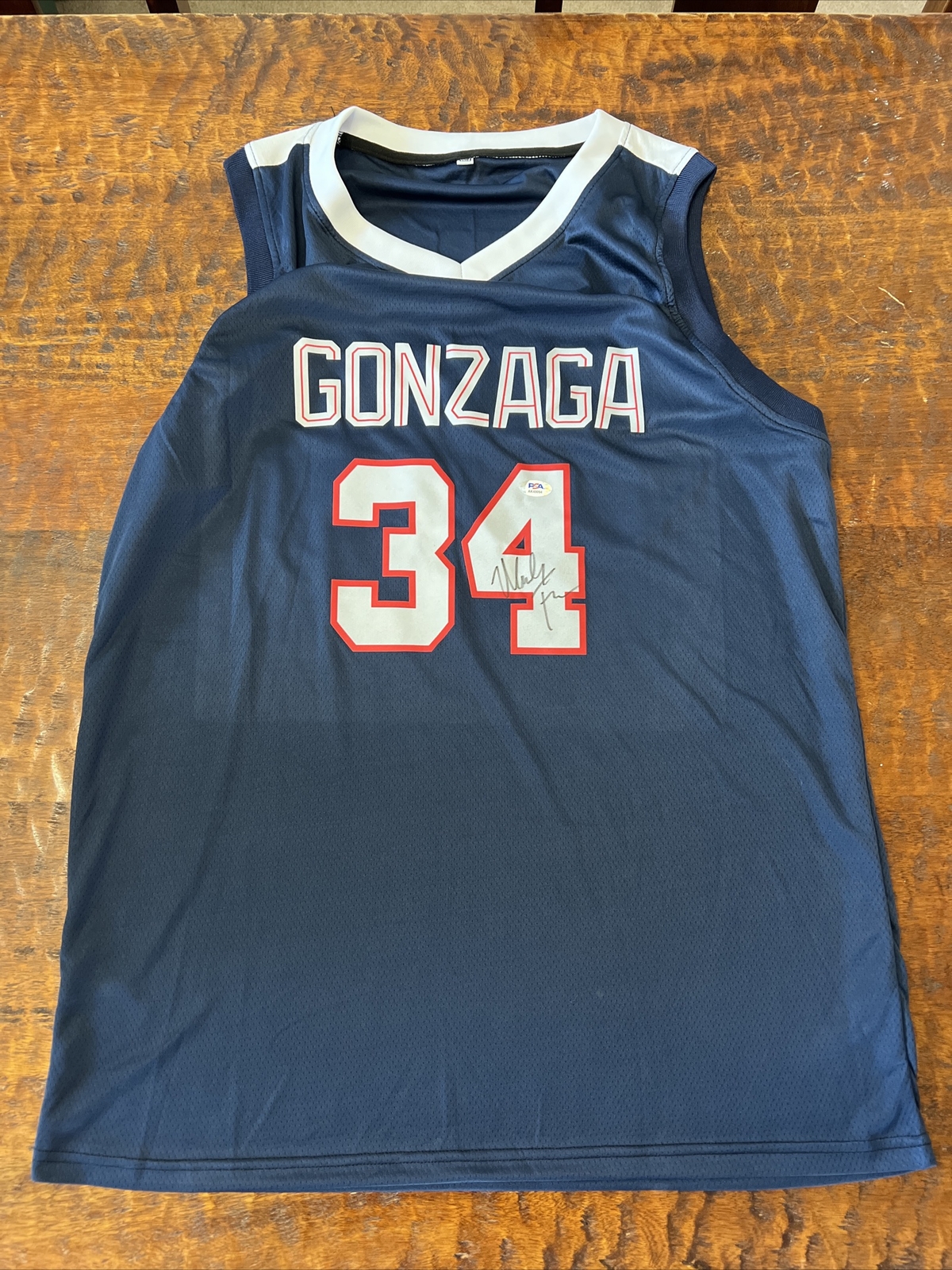 Mark Few Signed Gonzaga Bulldogs Jersey PSA DNA Coa Autographed