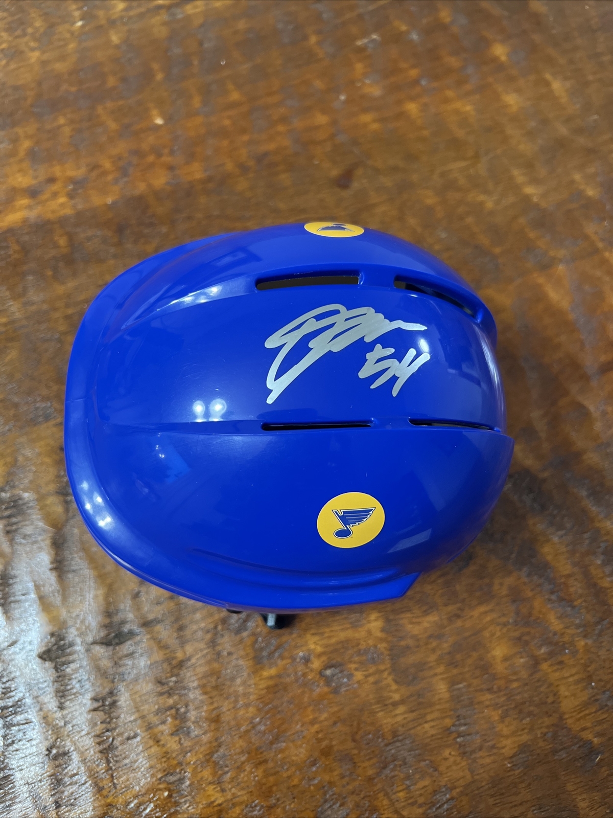 Dakota Joshua Signed Mini Hockey Helmet Psa/Dna Coa Autographed St Louis Blues