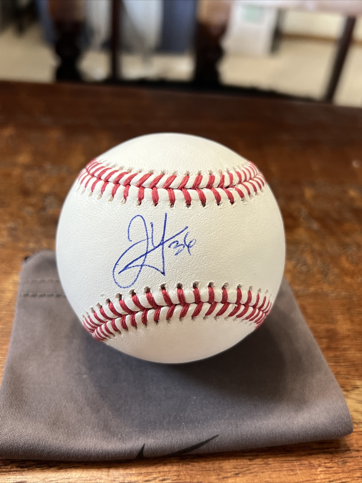 Juan Yepez Signed Official Major League Baseball PSA DNA Coa Cardinals