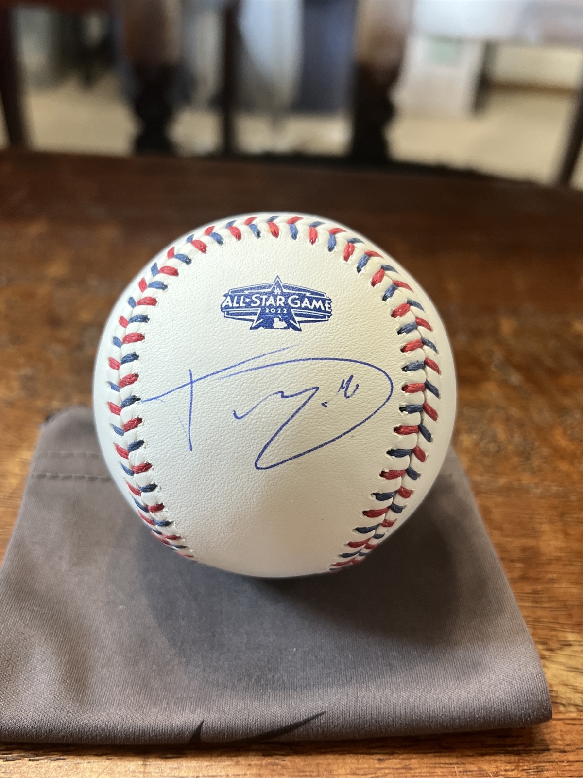 Trevor Zegras Signed Baseball PSA DNA COA Autographed Ducks Hockey