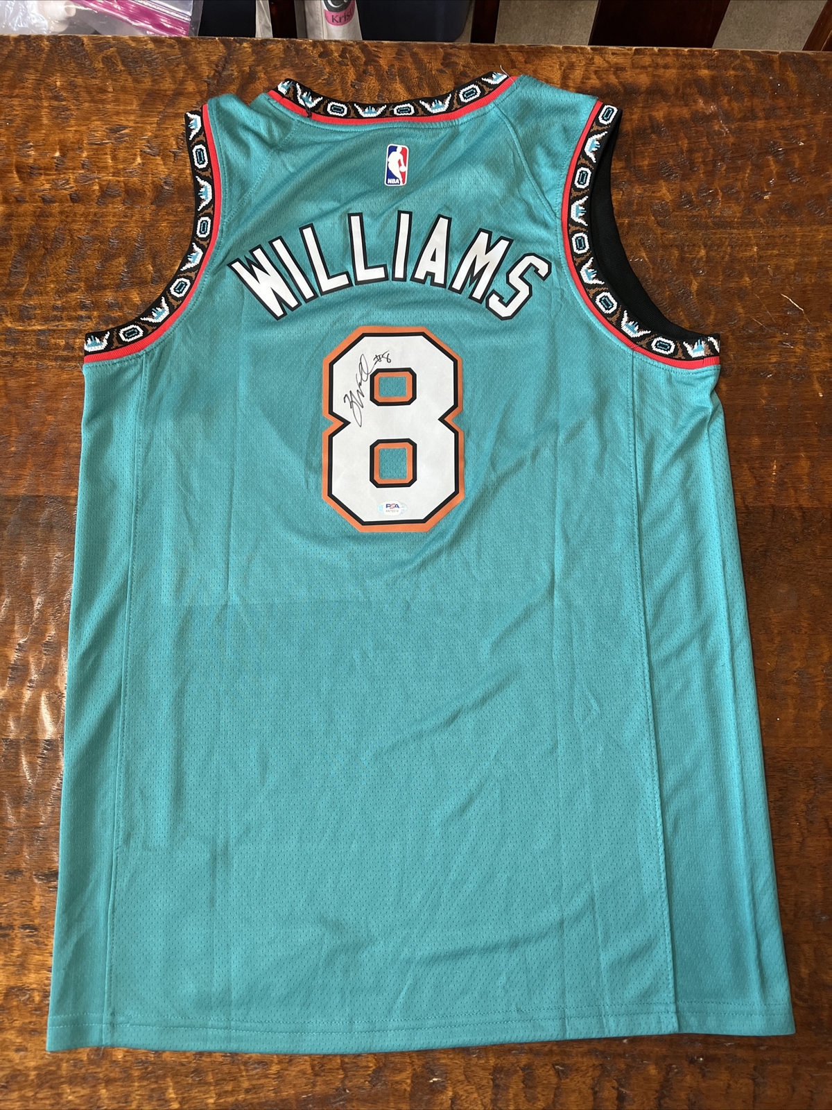 Ziaire Williams Signed Grizzlies Jersey PSA DNA Coa Autographed