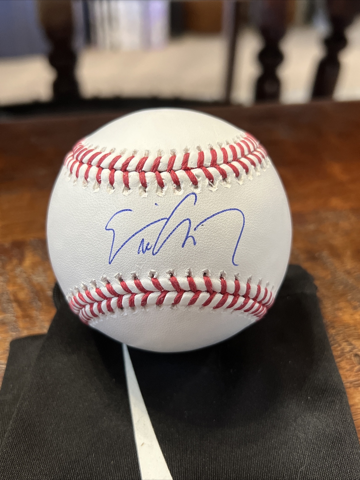 Eric Chavez Signed Major League Baseball PSA DNA Coa Yankees Autographed A’s