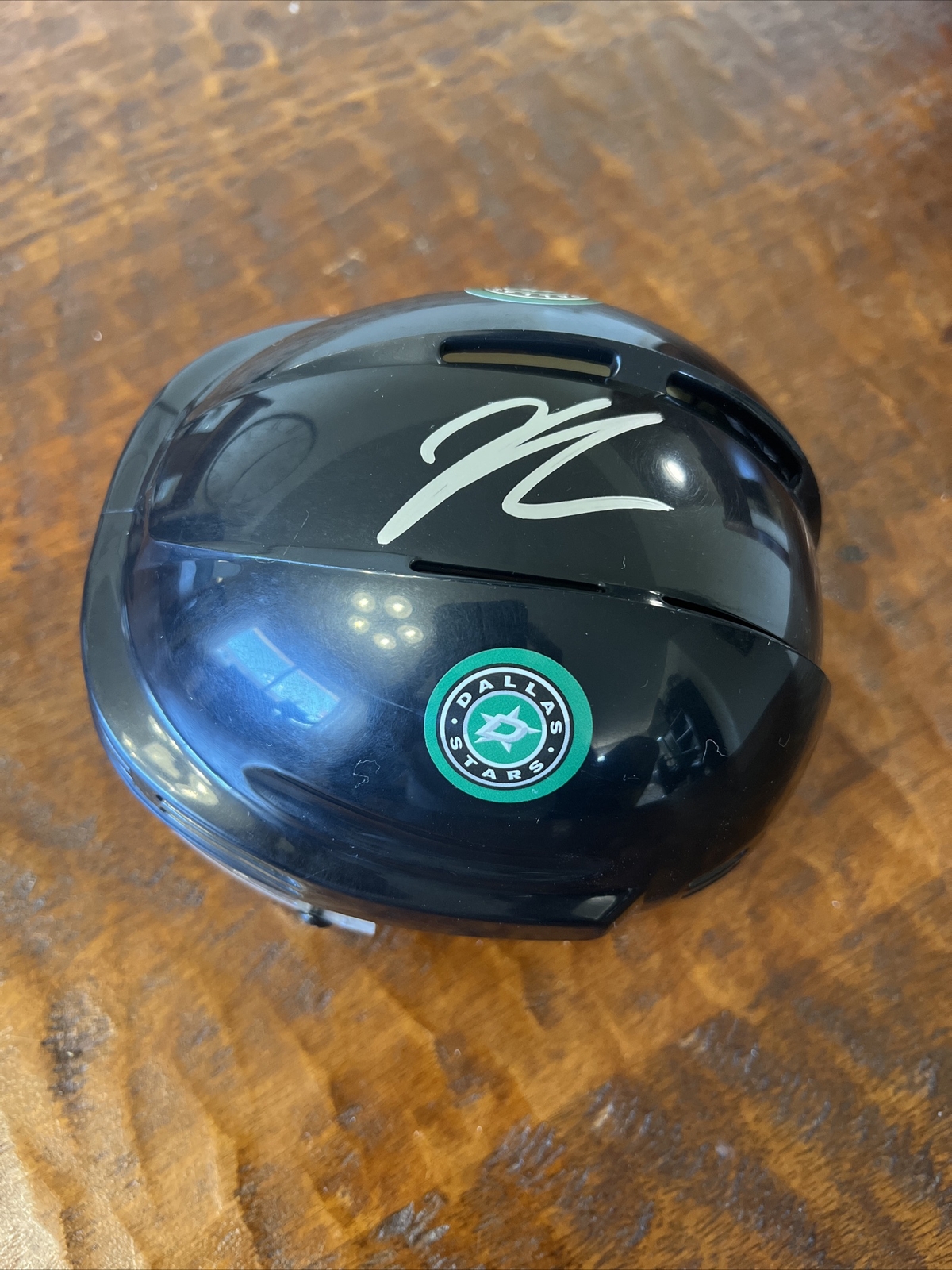 Jason Robertson Signed Mini Hockey Helmet Psa/Dna Coa Autographed Dallas Stars