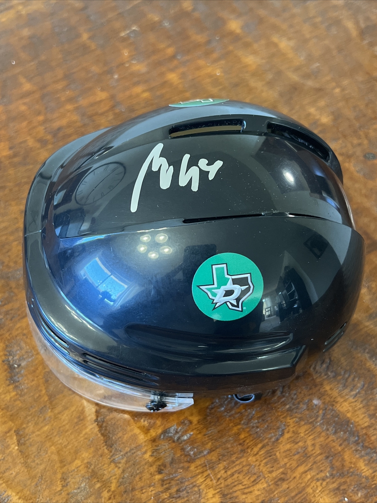 Miro Heiskanen Signed Mini Hockey Helmet Psa/Dna Coa Autographed Dallas Stars