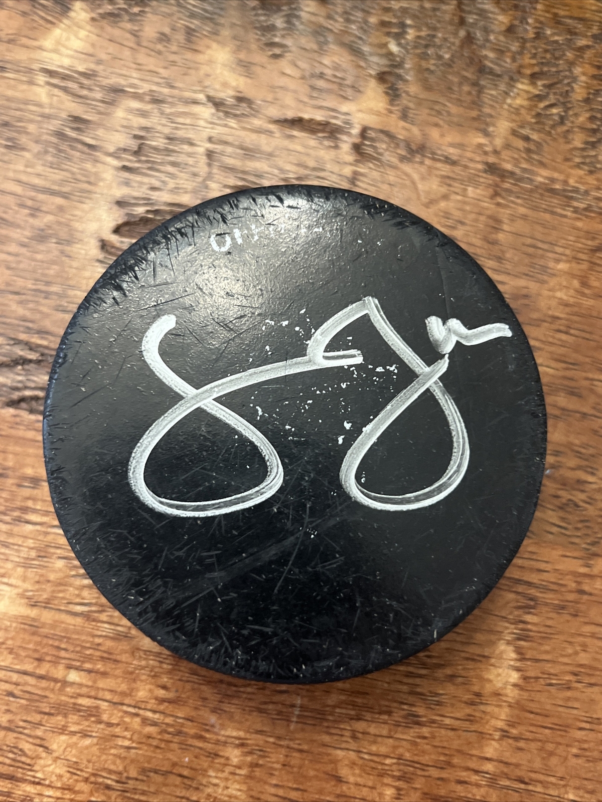 Jamie Benn Signed Dallas Stars Practice Used Puck PSA DNA Coa Autographed