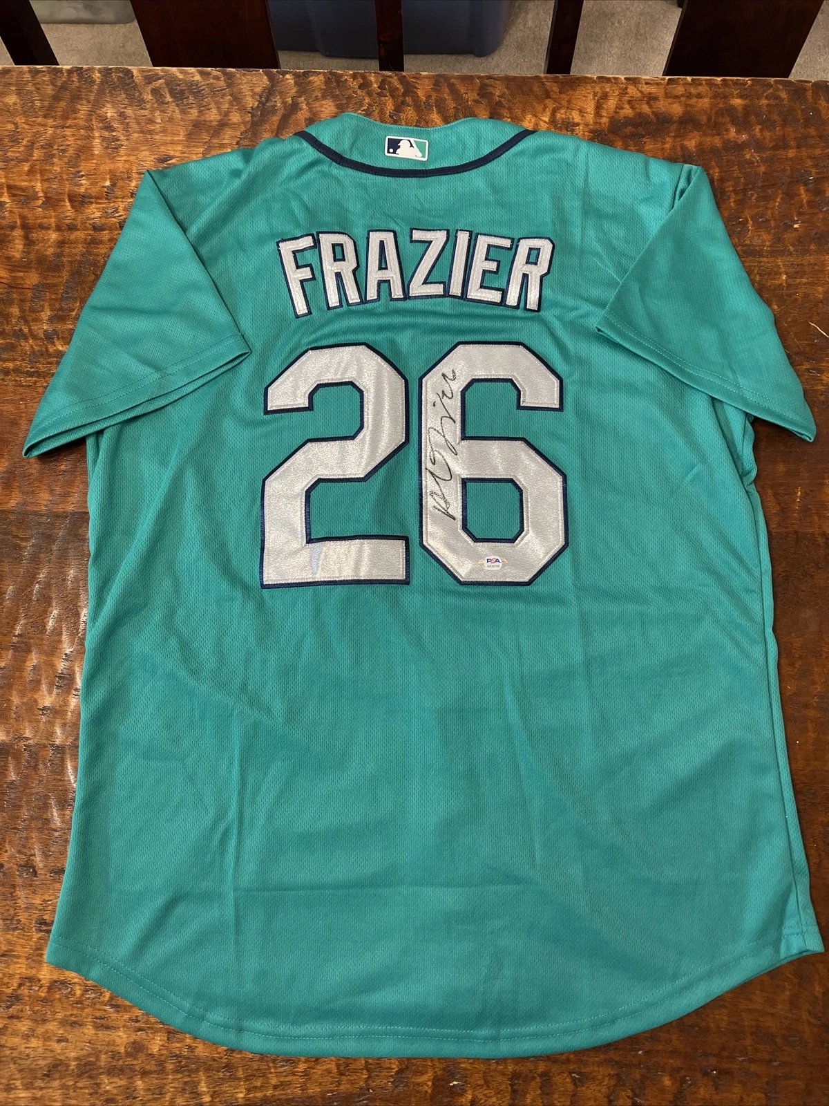 Adam Frazier Signed Seattle Mariners Jersey PSA DNA Coa Autographed