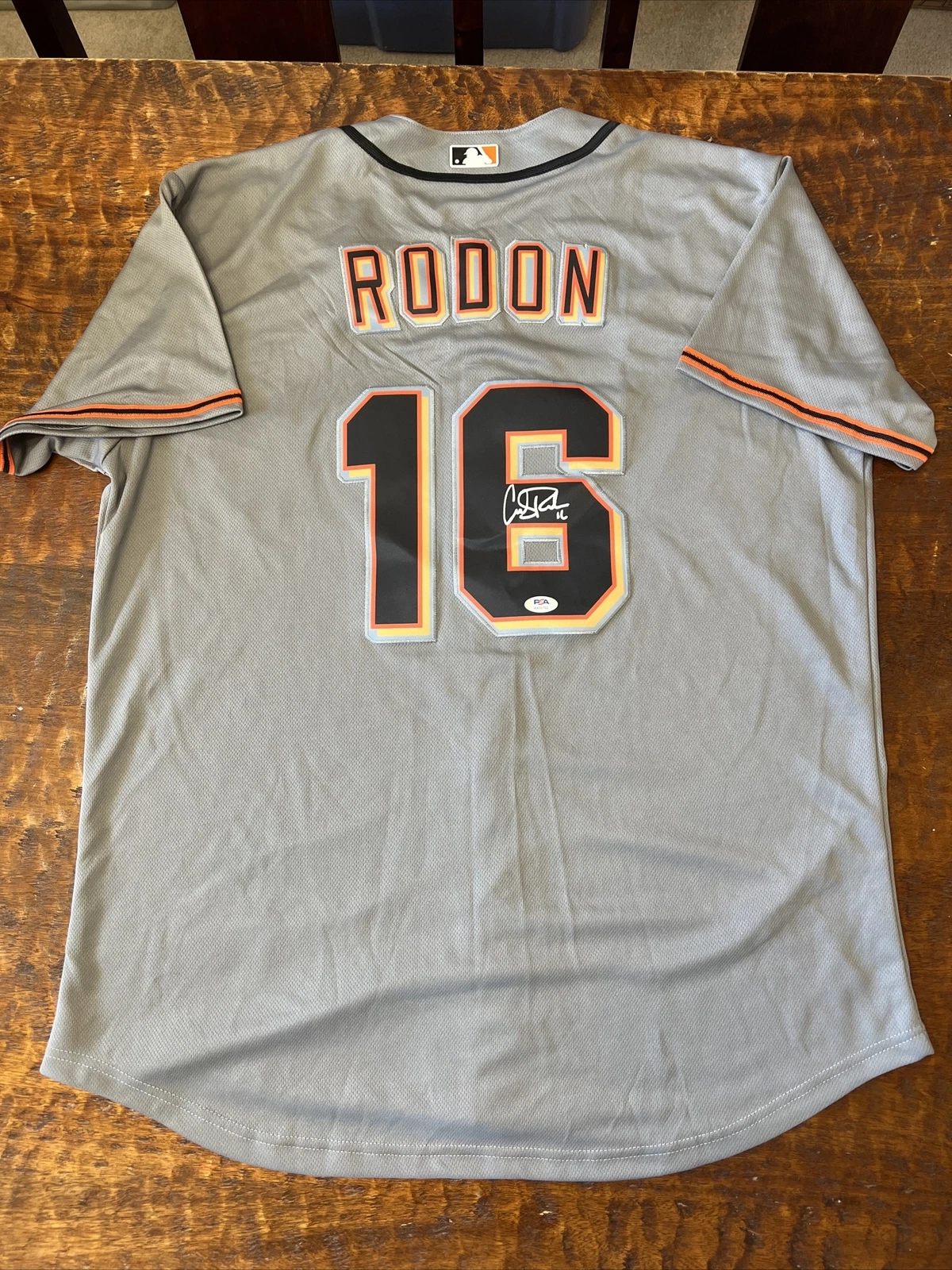 Carlos Rodon Signed San Francisco Giants Jersey PSA DNA Coa Autographed