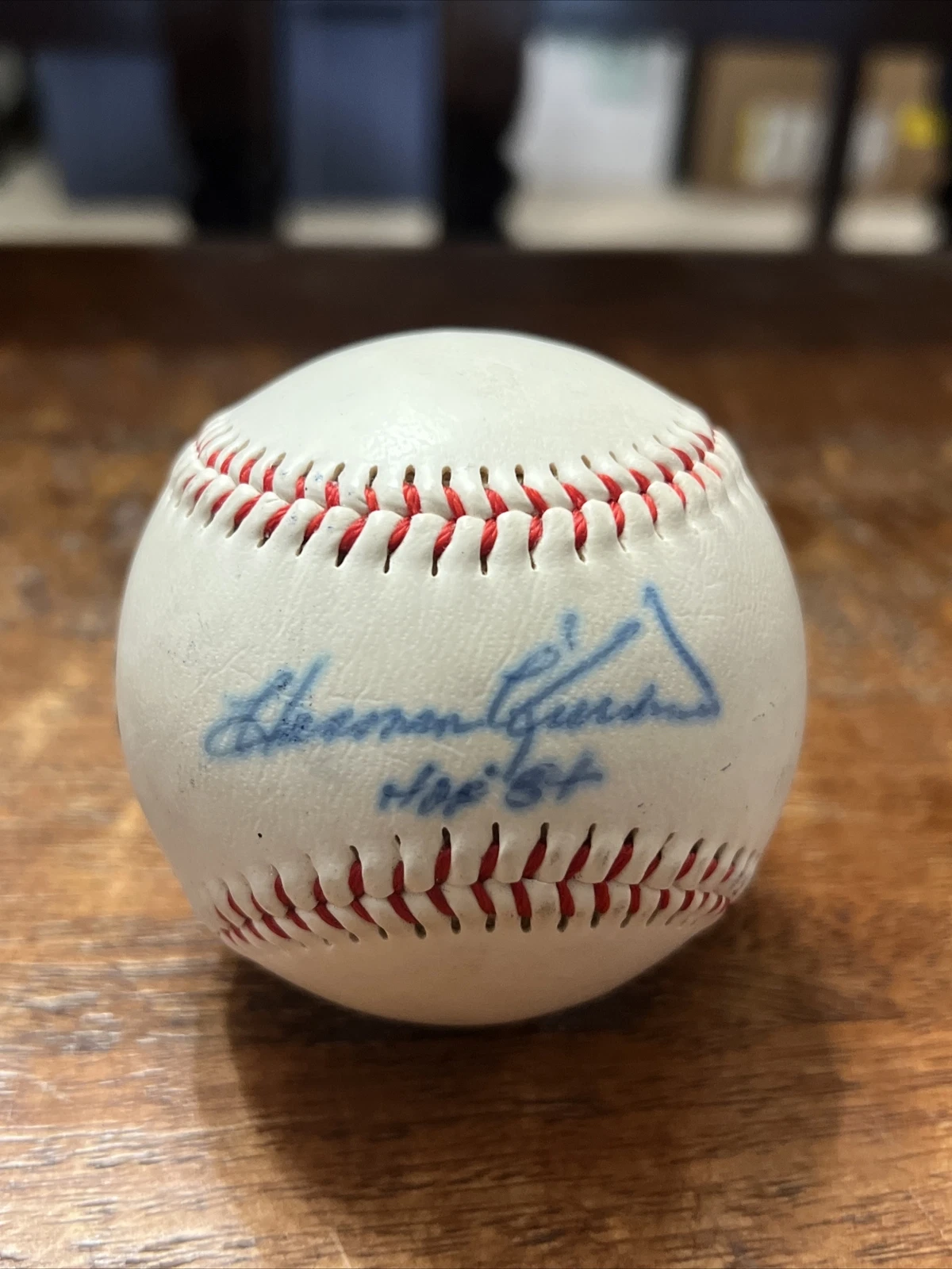Harmon Killebrew Signed Baseball MLB Hologram Autographed Twins