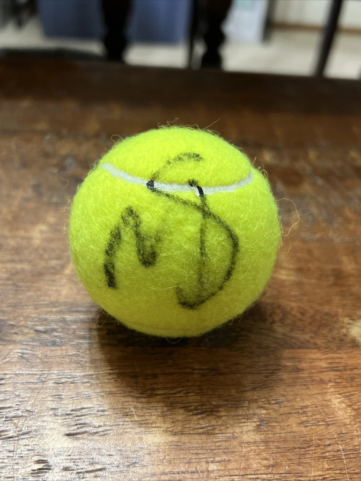 Maria Sakkari Signed Tennis Ball JSA Coa Penn Autographed Greece