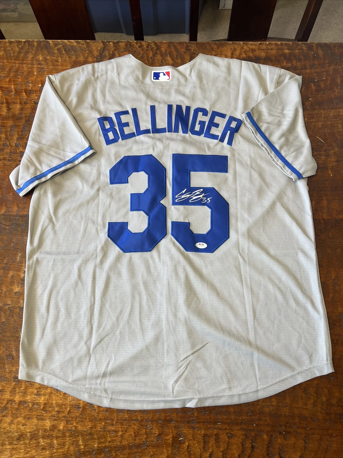 Cody Bellinger Signed Los Angeles Dodgers Jersey PSA DNA Coa Autographed