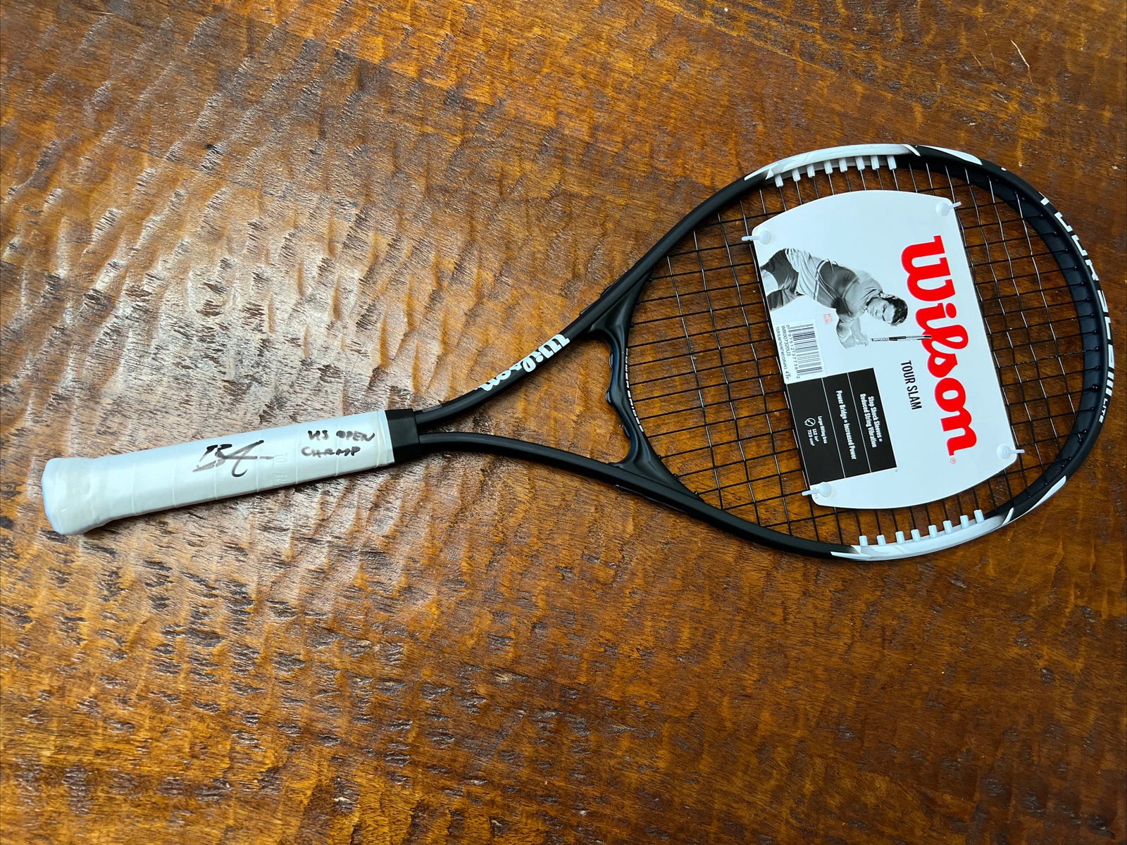 Bianca Andreescu Signed Wilson Tennis Racquet Psa Dna Coa Autographed US Open
