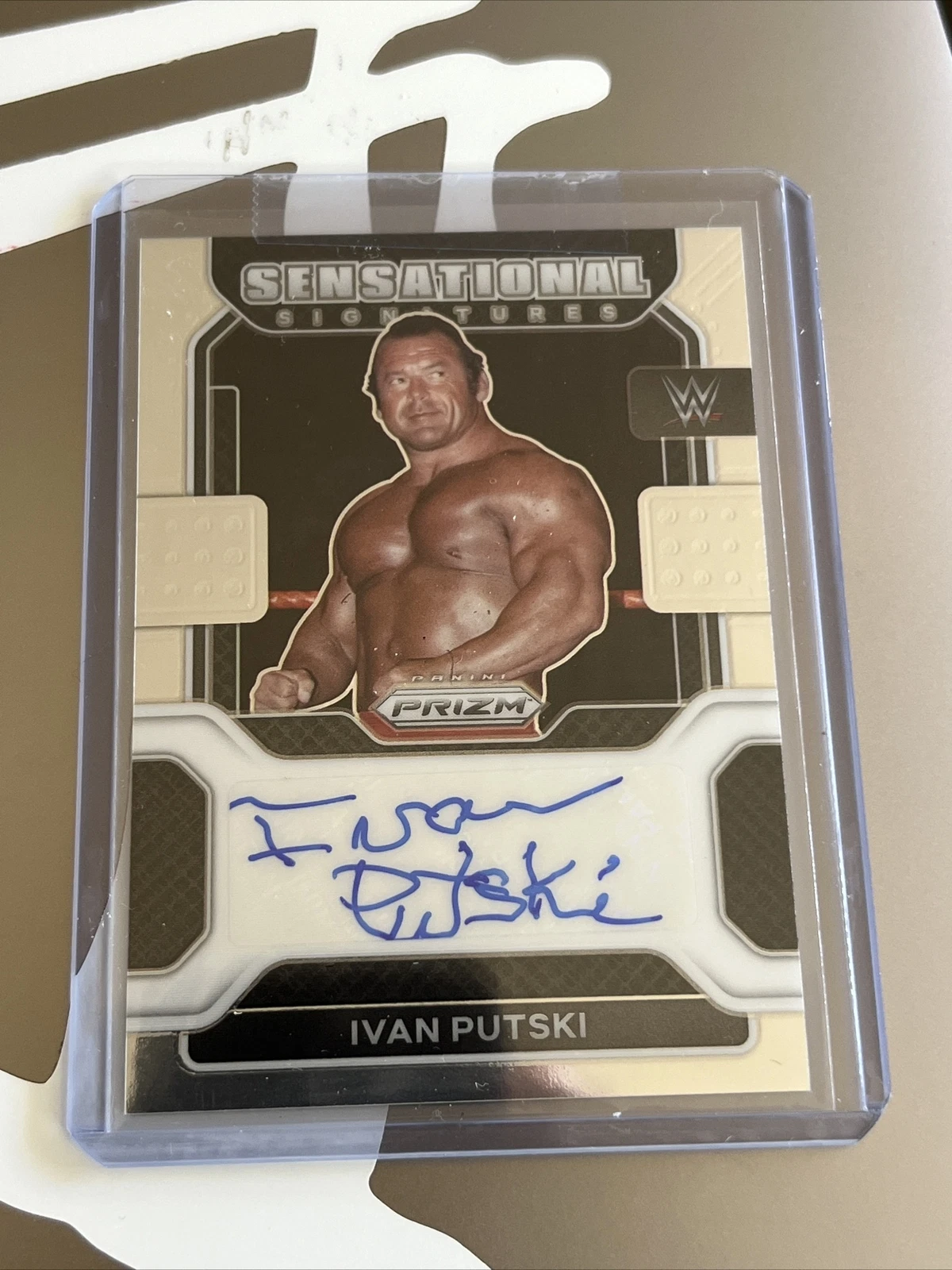 Ivan Putski Auto 2022 Panini Prizm WWE Sensational Signatures Autograph