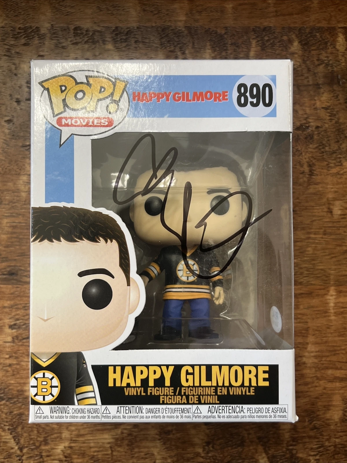 Adam Sandler Signed Happy Gilmore Funko POP Psa Dna Coa Autographed