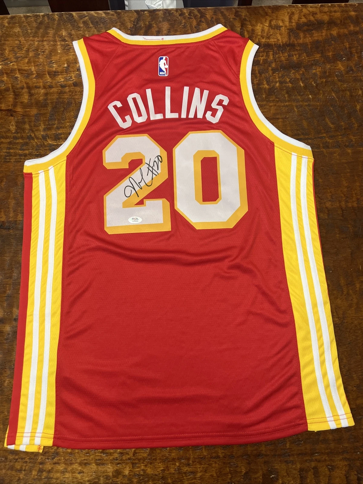 John Collins Signed Atlanta Hawks Jersey PSA DNA Coa Autographed